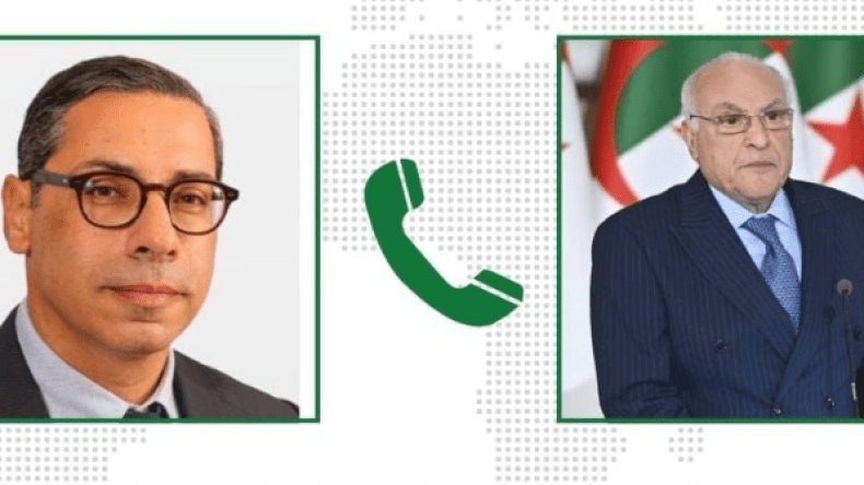 عطاف يتلقى اتصالا من وزير خارجية قبرص