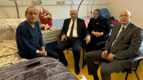 بوغالي يزور نجل الشهيد بن بولعيد بالمستشفى المركزي للجيش في عين النعجة