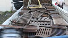 سارق بالوعات السكة الحديدية للترامواي في قبضة الشرطة (صور)