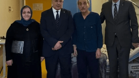 Le Président de l’APN s’enquit de l’état de santé du fils du chahid Mostefa Ben Boulaïd à l’Hôpital d’Aïn Naâdja