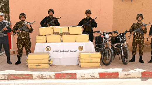 الجيش يحبط تهريب 10.49 قنطار من المخدرات في أول أيام العيد