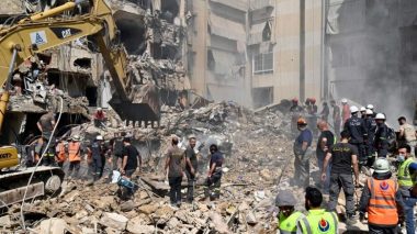 Frappes sionistes au sud de Beyrouth: Le Liban annonce six martyrs