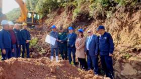 انطلاق أشغال تهيئة مدخل منجم الزنك والرصاص بأميزور وتالة حمزة