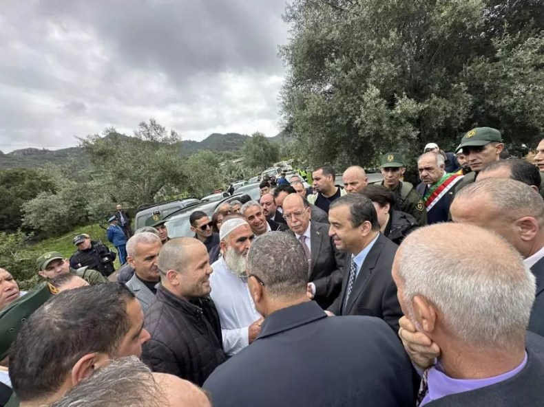 Une délégation ministérielle en visite d’inspection à la mine de zinc-plomb de Béjaïa