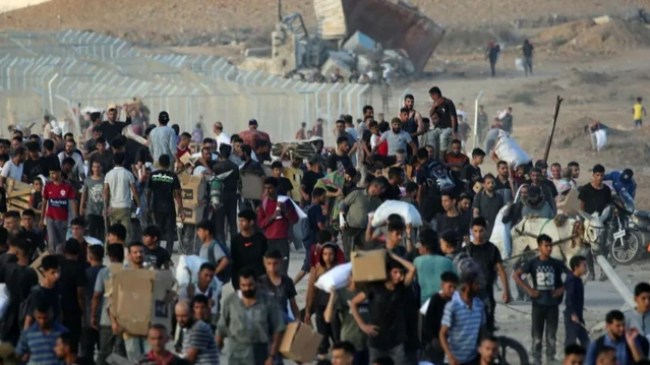 تراجع دخول المساعدات إلى غزة بنسبة 80 بالمئة منذ بدء الحرب على إيران