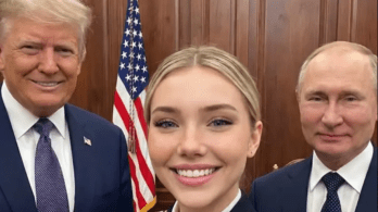 ما قصة الضابطة المزعومة التي ظهرت مع ترامب وبوتين وأسرت الملايين؟ 