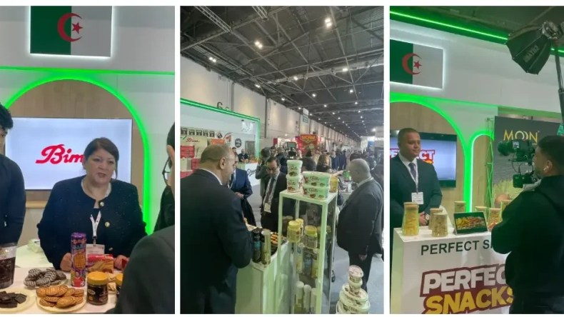 20 مؤسسة جزائرية حاضرة في صالون الصناعات الغذائية والمشروبات بلندن