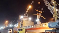 Plus de 15.000 tonnes de fer à béton chargés vers la Lituanie