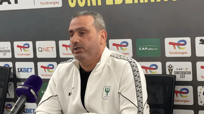 كأس “الكاف”.. هذا ما قاله المدرب العام للنادي المصري قبل مواجهة شباب بلوزداد