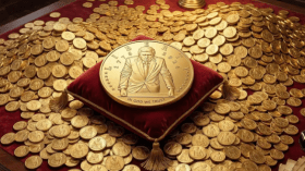 ترامب على عملة ذهبية.. قرار غير مسبوق يشعل الجدل في الولايات المتحدة