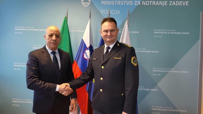 المدير العام للأمن الوطني في زيارة عمل إلى سلوفينيا
