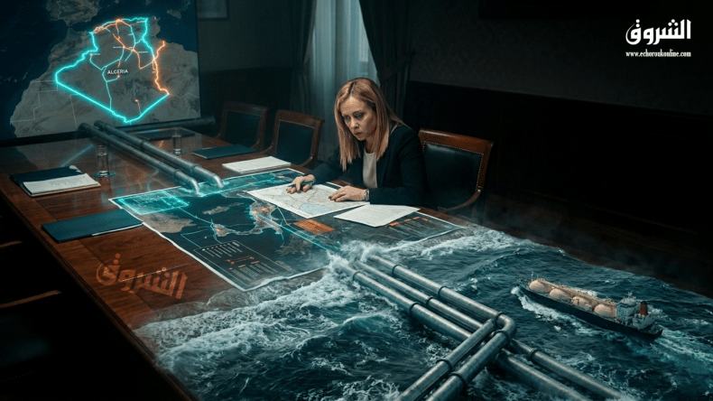 الحكومة الإيطالية تراجع إمدادات الغاز.. والجزائر في صدارة الاهتمامات