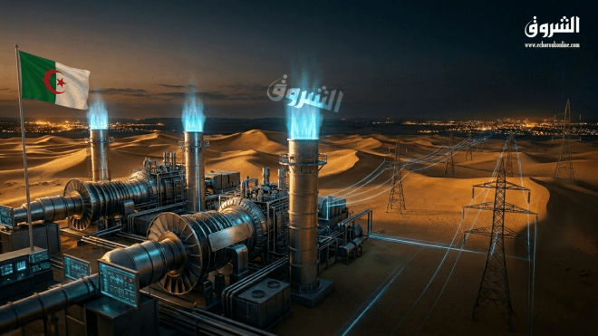 هذا ترتيب الجزائر ضمن أكبر الدول العربية في سعة محطات الكهرباء العاملة بالنفط والغاز