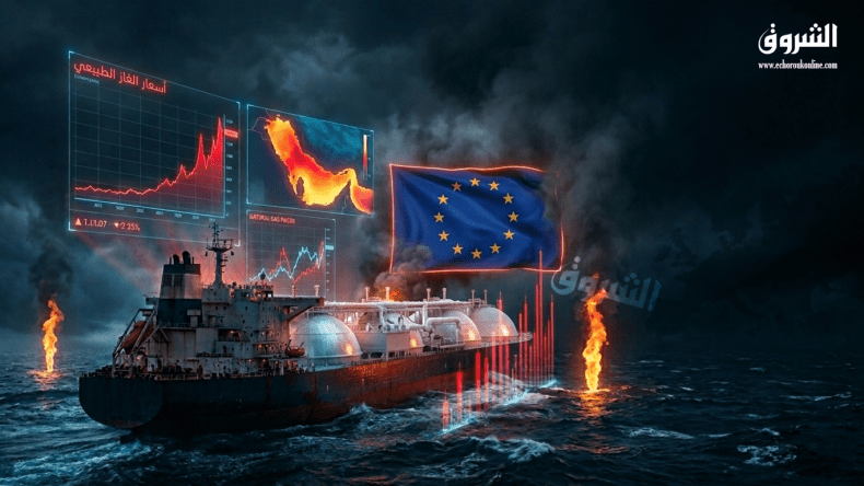 أزمة مضيق هرمز تدفع أسعار الطاقة الأوروبية إلى أعلى مستوياتها منذ 2015
