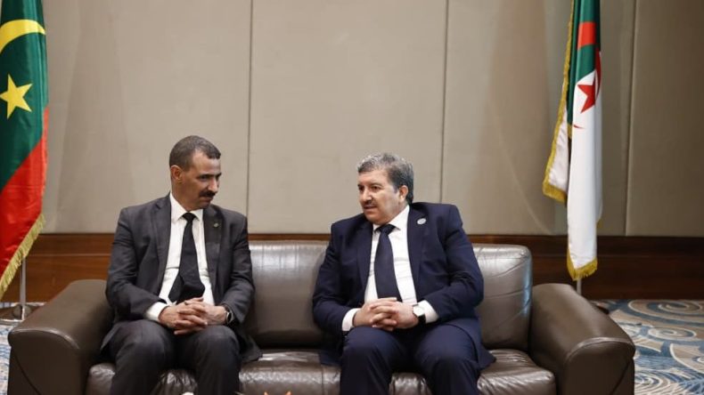 بوعمامة يلتقي وزير الثقافة والفنون والاتصال الموريتاني