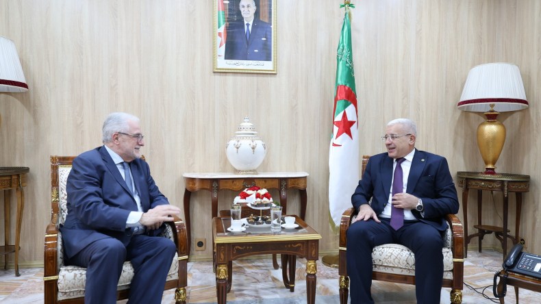 بوغالي يستقبل عميد مسجد باريس