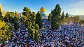 بعد 40 يوما من الإغلاق.. مشاهد مؤثرة في الأقصى لعودة المصلين