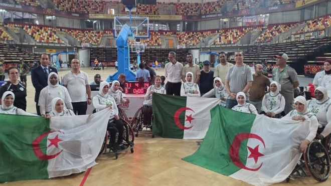الرئيس تبون يهنئ سيدات المنتخب الوطني لكرة السلة على الكراسي المتحركة