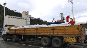 تصدير 3800 طن من الإسمنت نحو الأسواق الأوروبية