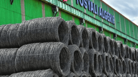 تصدير “توسيالي” لكميات كبيرة من الحديد والصلب