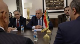 بوغالي يُجري مباحثات مع رئيس مجلس النواب المصري