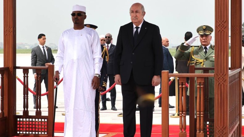 رئيس الجمهورية يستقبل نظيره التشادي
