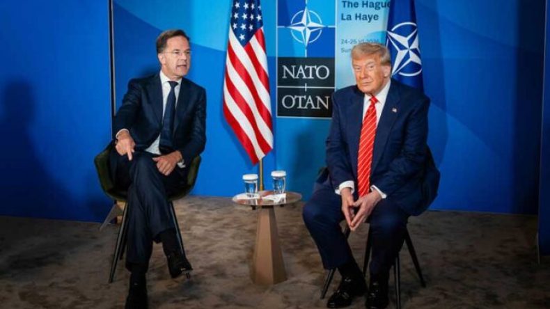 ترامب يلتقي الأمين العام لحلف الناتو
