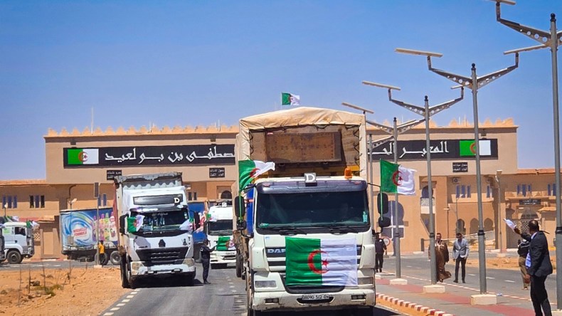 تصدير 33 شحنة من المنتجات الجزائرية المختلفة نحو موريتانيا