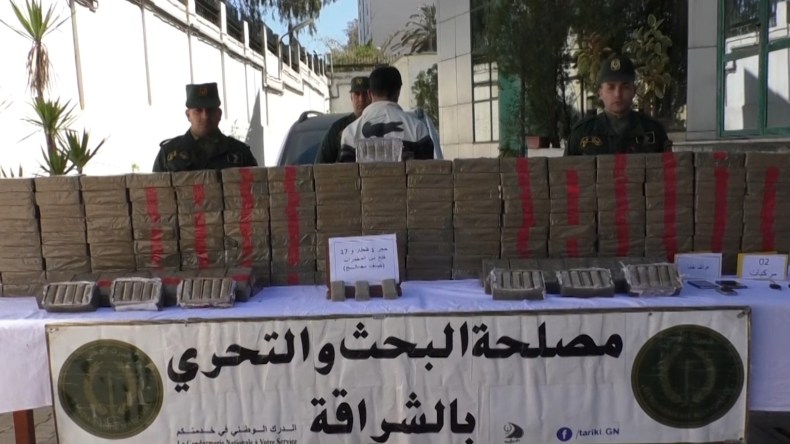 حجز قنطار و17كغ من الكيف المعالج بالعاصمة