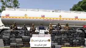 حجز مليون و500 ألف قرص مهلوس  (بالفيديو)
