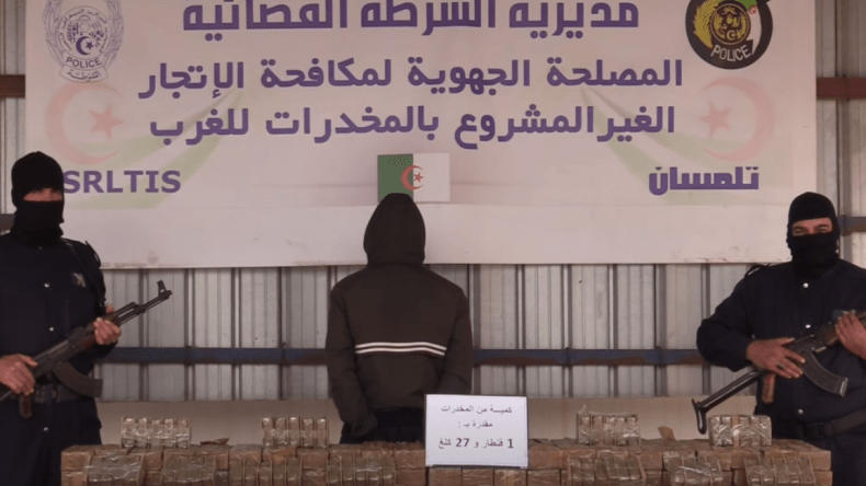 تلمسان: حجز أزيد من قنطار من الكيف المعالج مصدره المغرب