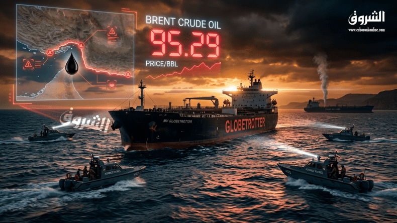 ارتفاع النفط بأكثر من 5% مع تصاعد التوترات وإغلاق مضيق هرمز