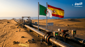 الجزائر شريان الغاز لإسبانيا.. 40% من الواردات عبر خط “ميدغاز”