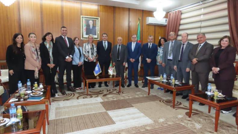 وزير الصحة يستقبل وفدا عن منظمة اليونيسيف