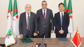 إنشاء شركة مختلطة جزائرية-صينية لأشغال جرف الموانئ