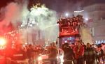 أبطال إفريقيا يجوبون شوارع العاصمة في موكب احتفالي