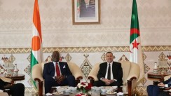 Sayoud accueille le ministre d’Etat, ministre de l’Intérieur, de la Sécurité publique et de l’Administration du territoire du Niger