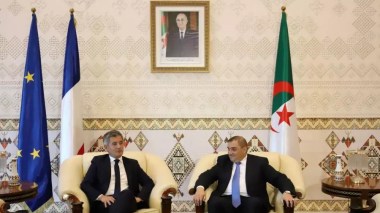 Boudjemaa reçoit son homologue français Gérald Darmanin