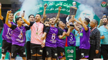 مستقبل حي الصباح يتوّج بكأس الجزائر لكرة القدم داخل القاعة