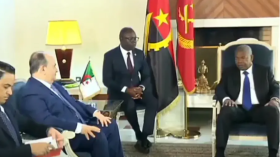 رئيس أنغولا يستقبل سيفي غريب