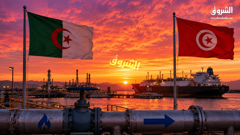 قفزة في صادرات الغاز الجزائري لتونس خلال 2026