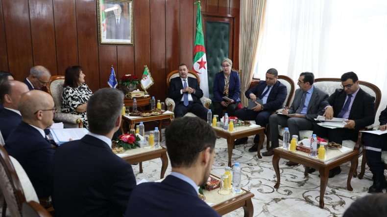 الجزائر والاتحاد الأوروبي تبحثان الهجرة غير شرعية ومكافحة الكوارث الطبيعية
