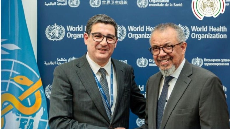 هذا ما بحثه وزير الصحة مع مدير عام الصحة العالمية