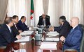 Le Président de la République préside une réunion de travail consacrée aux projets structurants du secteur des hydrocarbures
