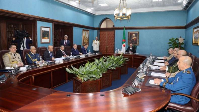 President Tebboune chairs the meeting of the Supreme Security Council