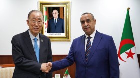 عجال وبان كي مون يبحثان تعزيز التعاون في الانتقال الطاقوي والتنمية المستدامة