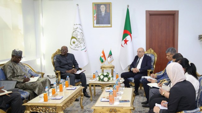 الجزائر والنيجر تبحثان تطوير الشراكة في الصناعة الصيدلانية وتعزيز الأمن الصحي