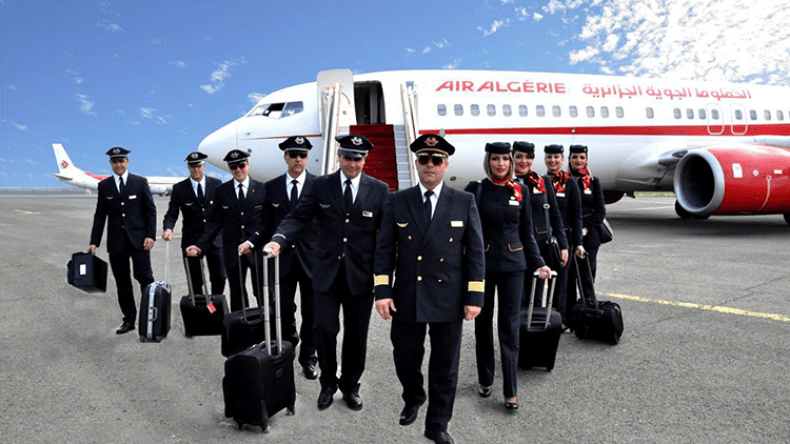 A recruitment competition at Air Algeria for flight attendants, and these are its conditions