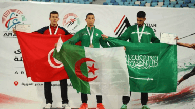 ذهبيتان جديدتان للجزائر في البطولة العربية لألعاب القوى