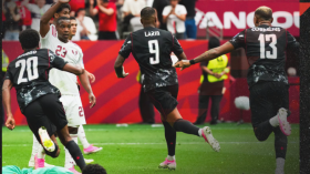هزيمة قاسية للمنتخب القطري أمام كندا (فيديو)